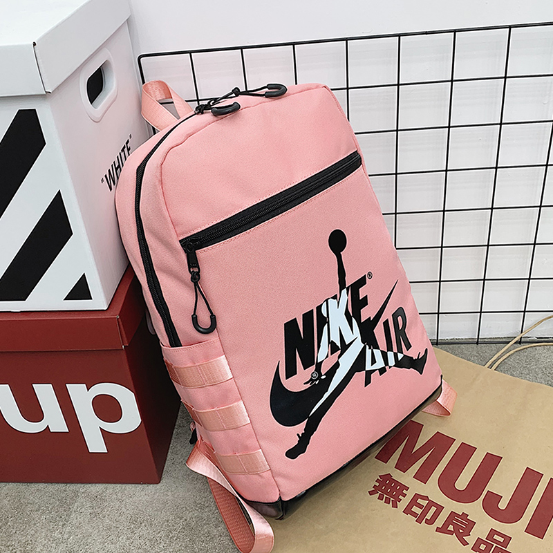 2020 Pink Black White Nike Air Jordan Backpack
